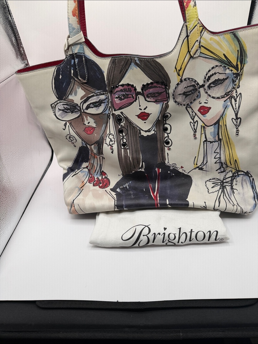 Retired Brighton Fashionista Tom Clancy Design Tote